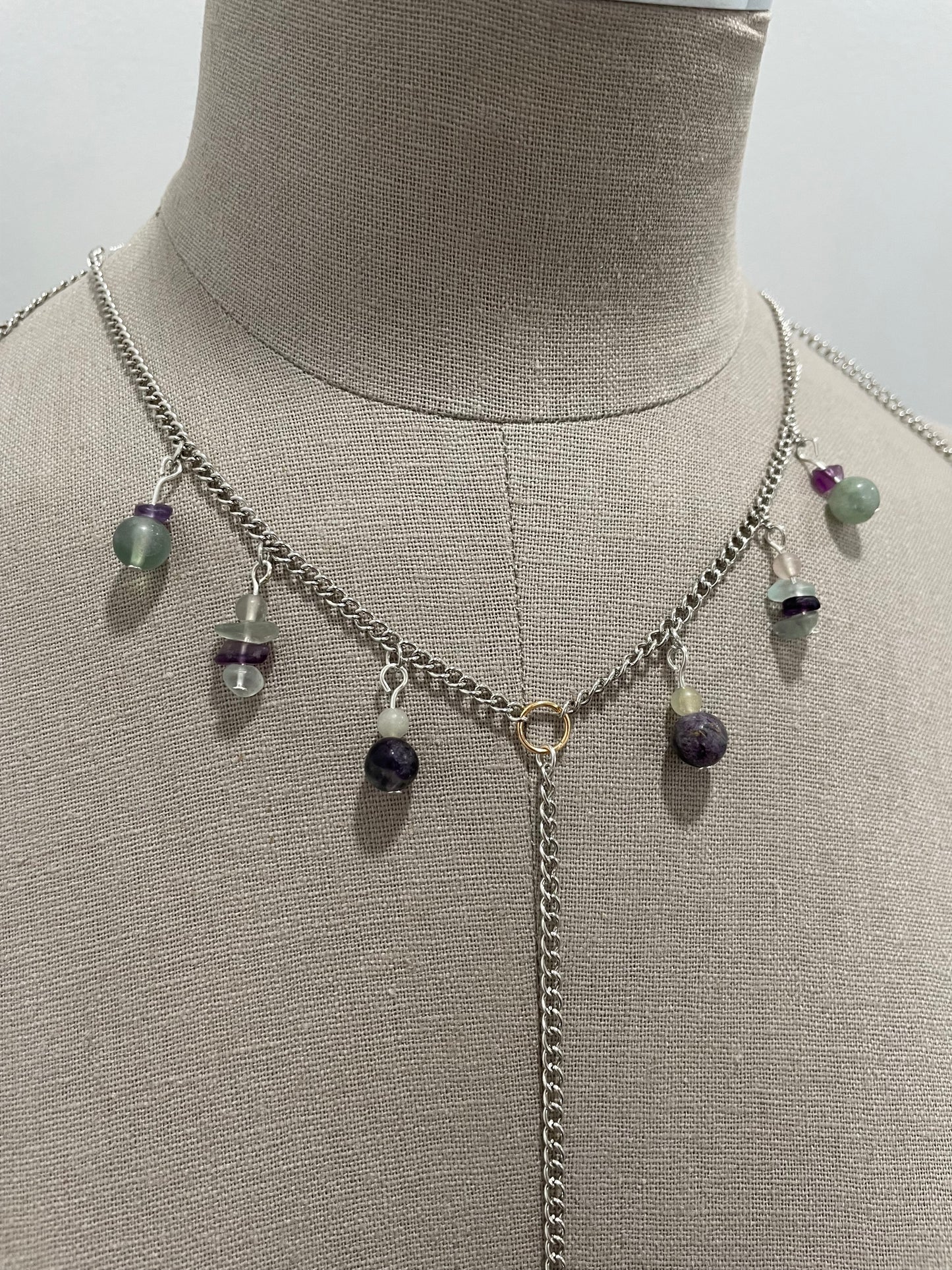 Flourite Body Chain